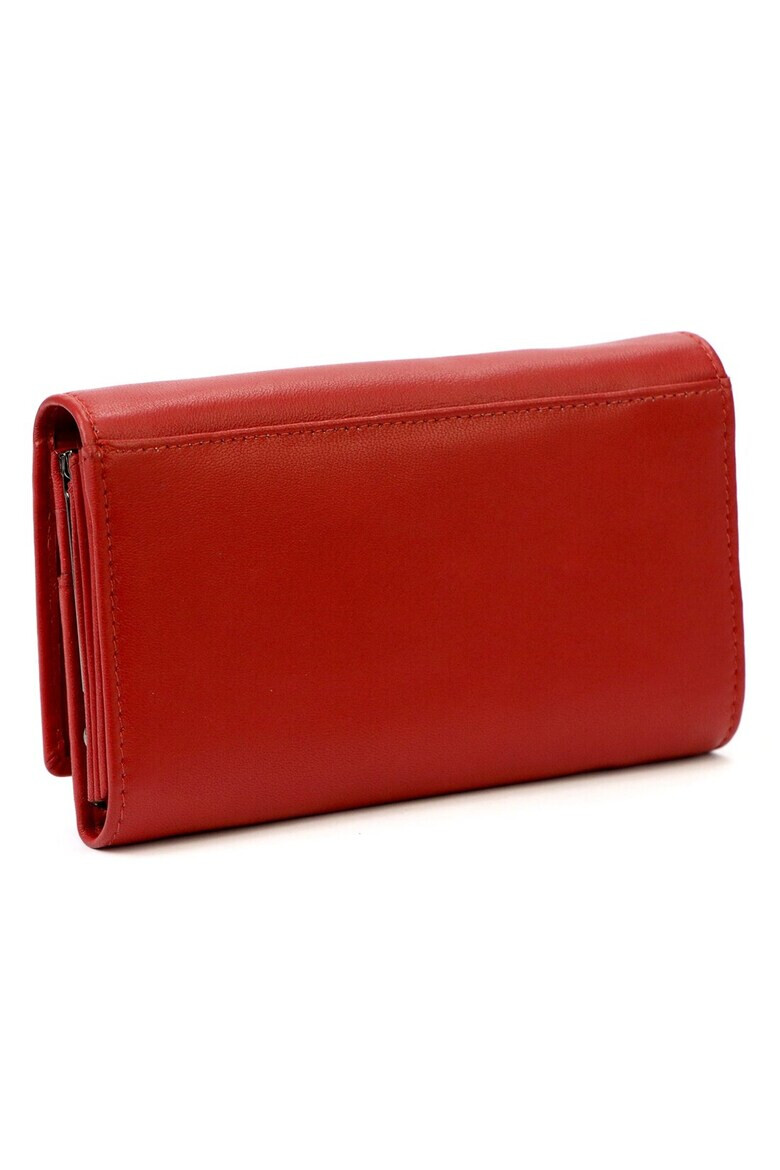 Pierre Cardin Portofel dama piele naturala organizare RFID Rosu 16 x 9.5 x 3 cm - Pled.ro