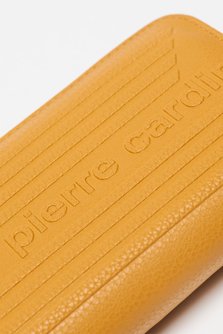 Pierre Cardin Portofel de piele ecologica cu logo in relief - Pled.ro