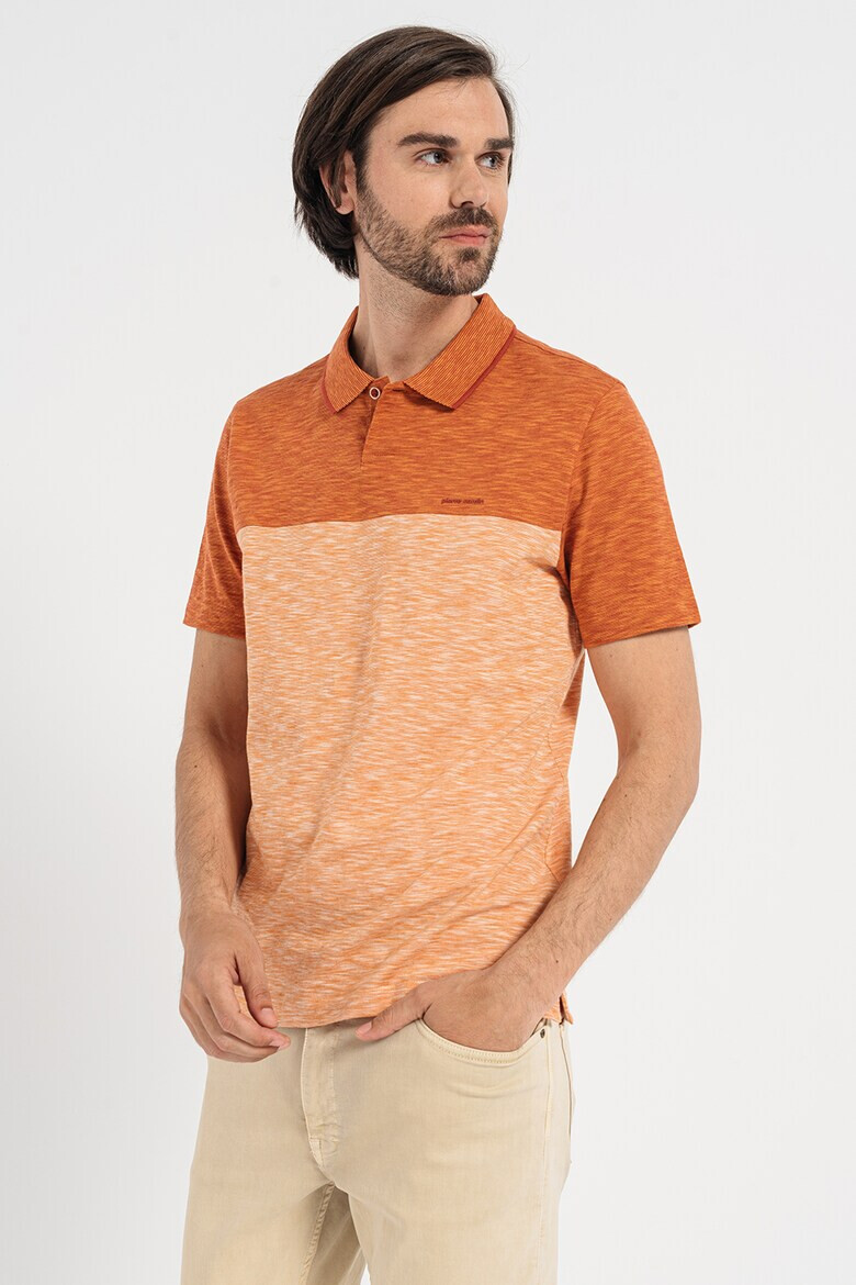 Pierre Cardin Tricou polo colorblock din bumbac - Pled.ro