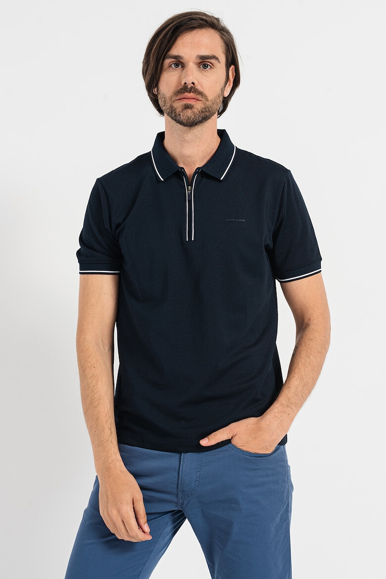 Pierre Cardin Tricou polo cu fermoar scurt - Pled.ro