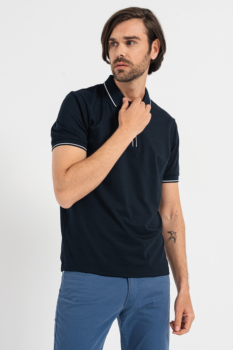 Pierre Cardin Tricou polo cu fermoar scurt - Pled.ro