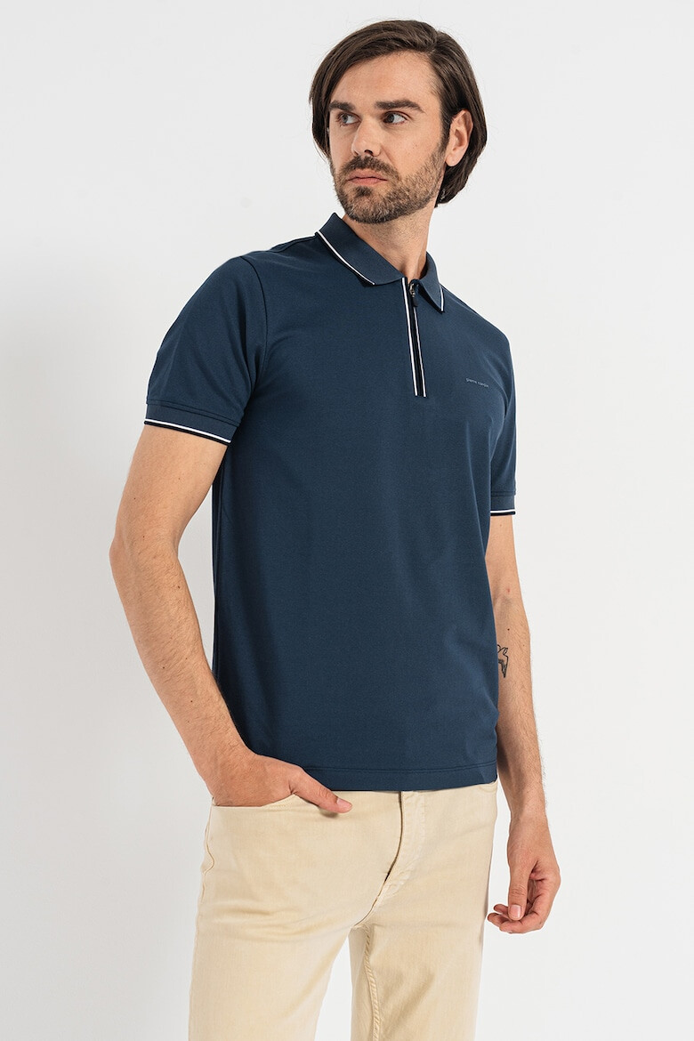 Pierre Cardin Tricou polo cu fermoar scurt - Pled.ro