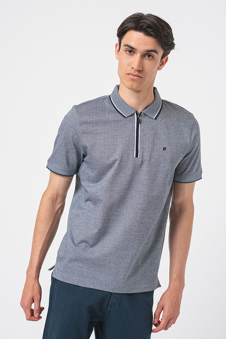 Pierre Cardin Tricou polo cu fermoar scurt - Pled.ro