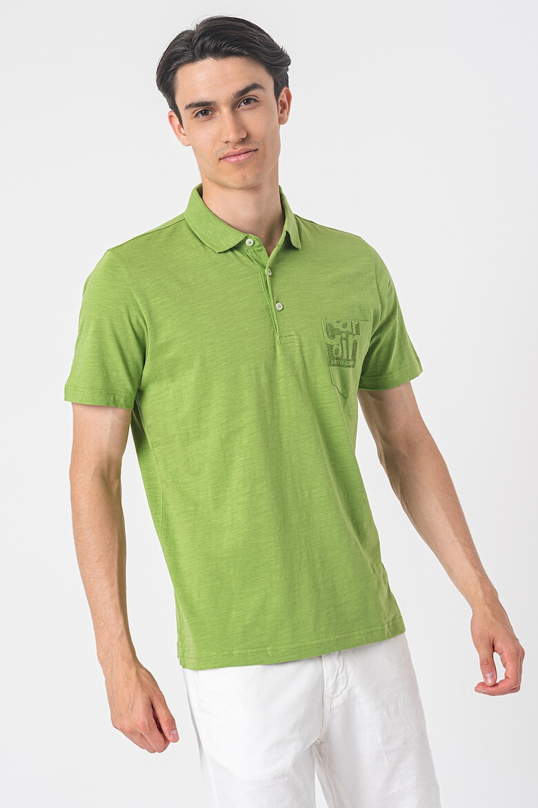 Pierre Cardin Tricou polo de bumbac cu buzunar aplicat - Pled.ro