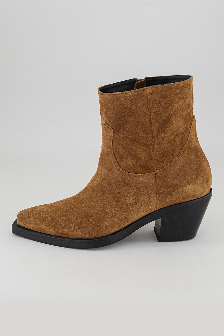 Pinko Botine Western de piele intoarsa - Pled.ro