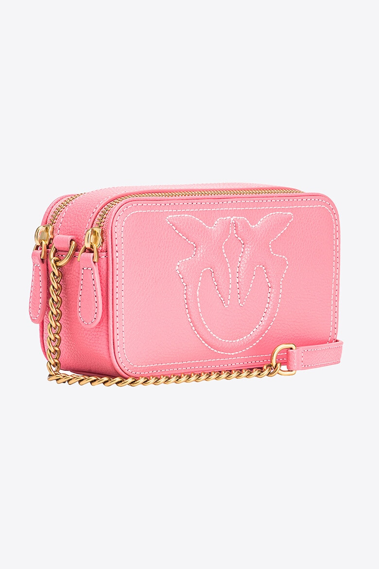 Pinko Geanta crossbody de piele Carrie - Pled.ro