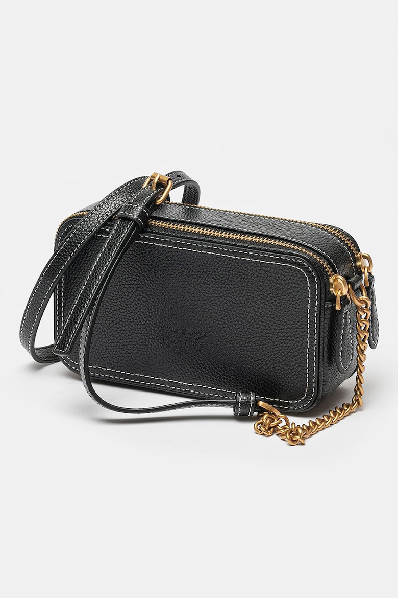 Pinko Geanta crossbody de piele Carrie - Pled.ro