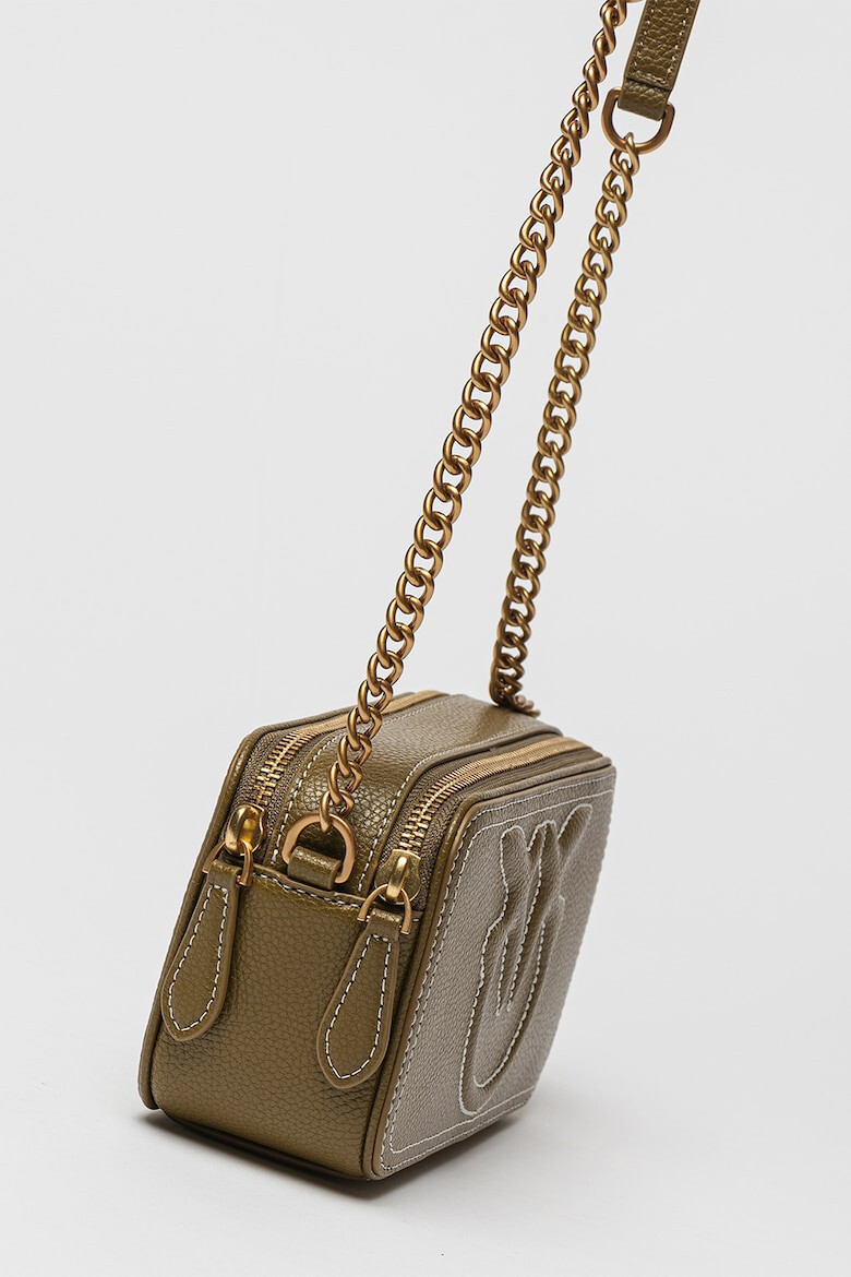 Pinko Geanta crossbody de piele Carrie - Pled.ro