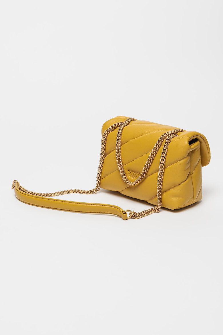 Pinko Geanta crossbody de piele cu aspect matlasat Love Minidsazxf - Pled.ro