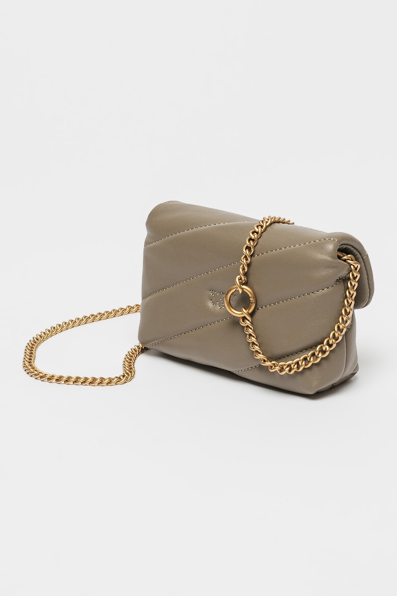 Pinko Geanta crossbody de piele Love Puff - Pled.ro