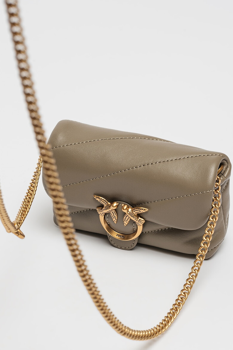 Pinko Geanta crossbody de piele Love Puff - Pled.ro