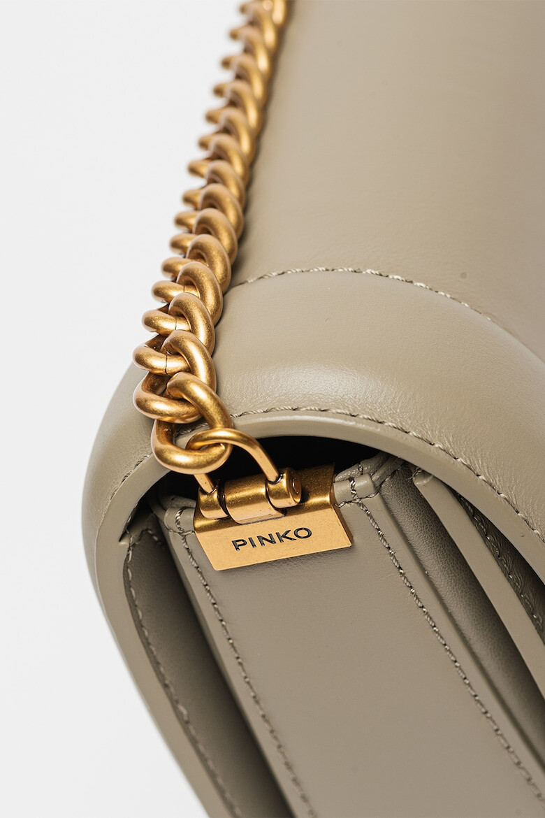 Pinko Geanta crossbody de piele Love Round Click Classic - Pled.ro