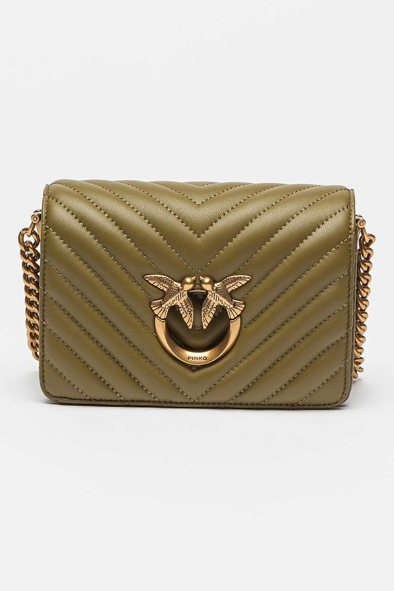 Pinko Geanta crossbody de piele Love Click - Pled.ro