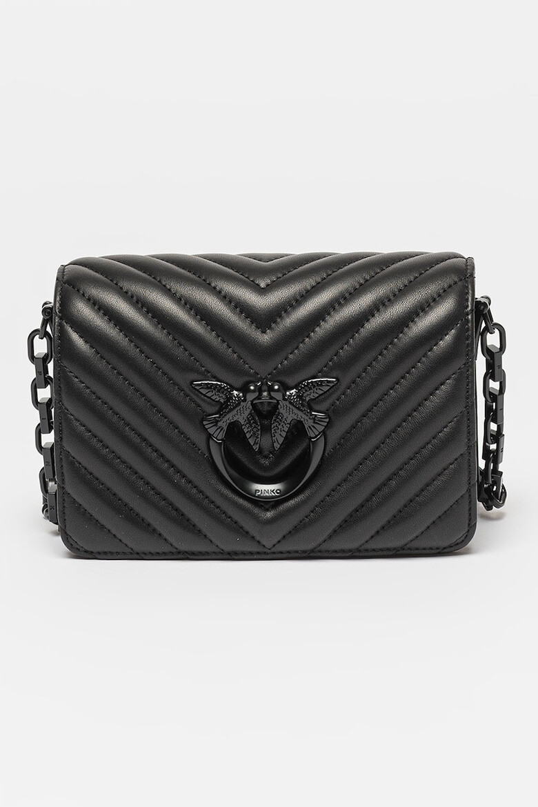 Pinko Geanta crossbody de piele Love Click - Pled.ro