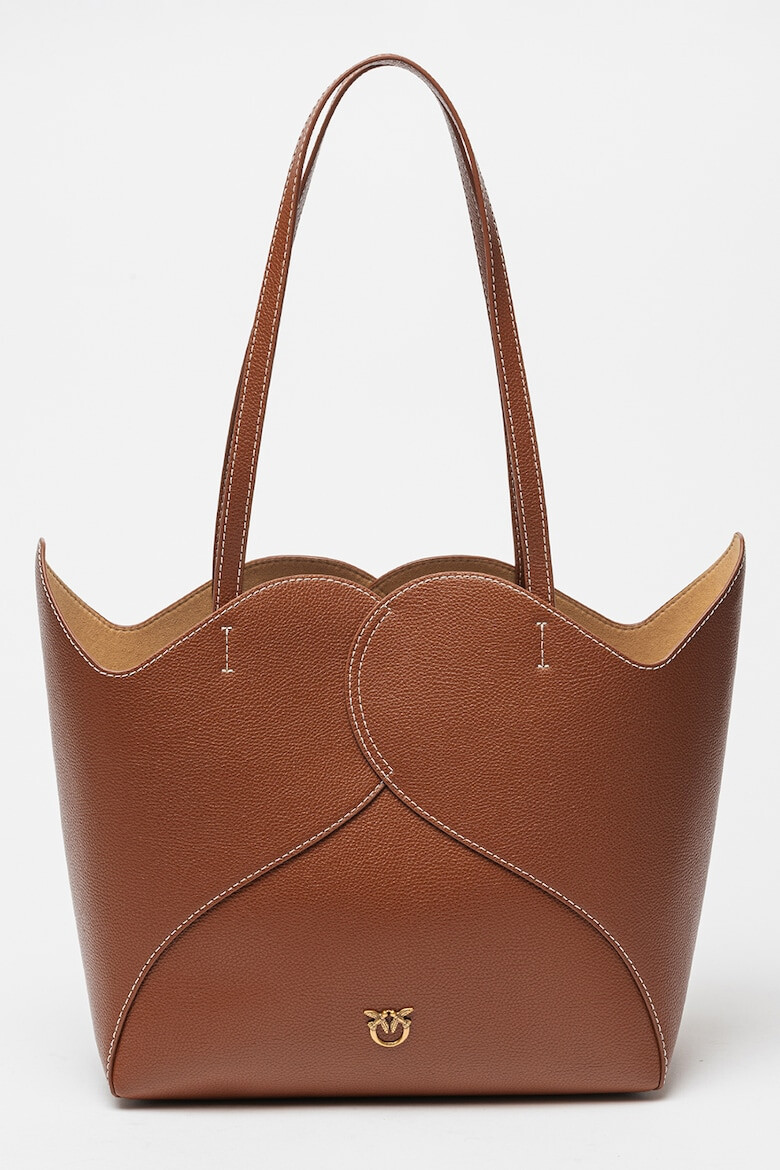 Pinko Geanta shopper de piele Heart - Pled.ro