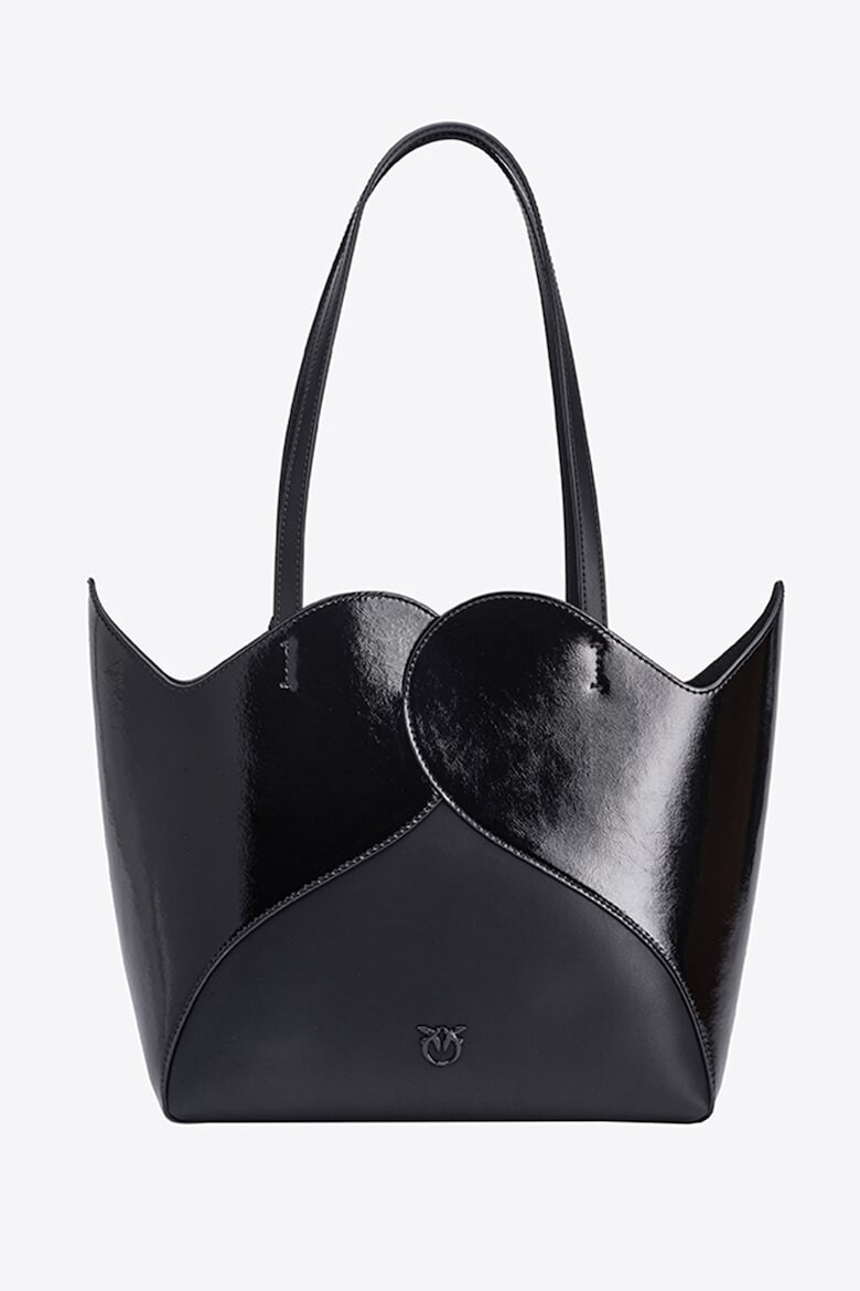 Pinko Geanta tote de piele Heart - Pled.ro