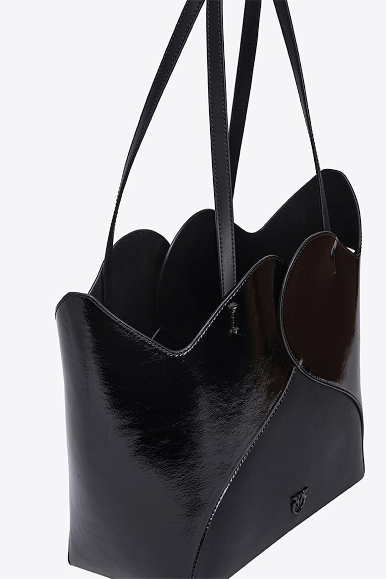 Pinko Geanta tote de piele Heart - Pled.ro