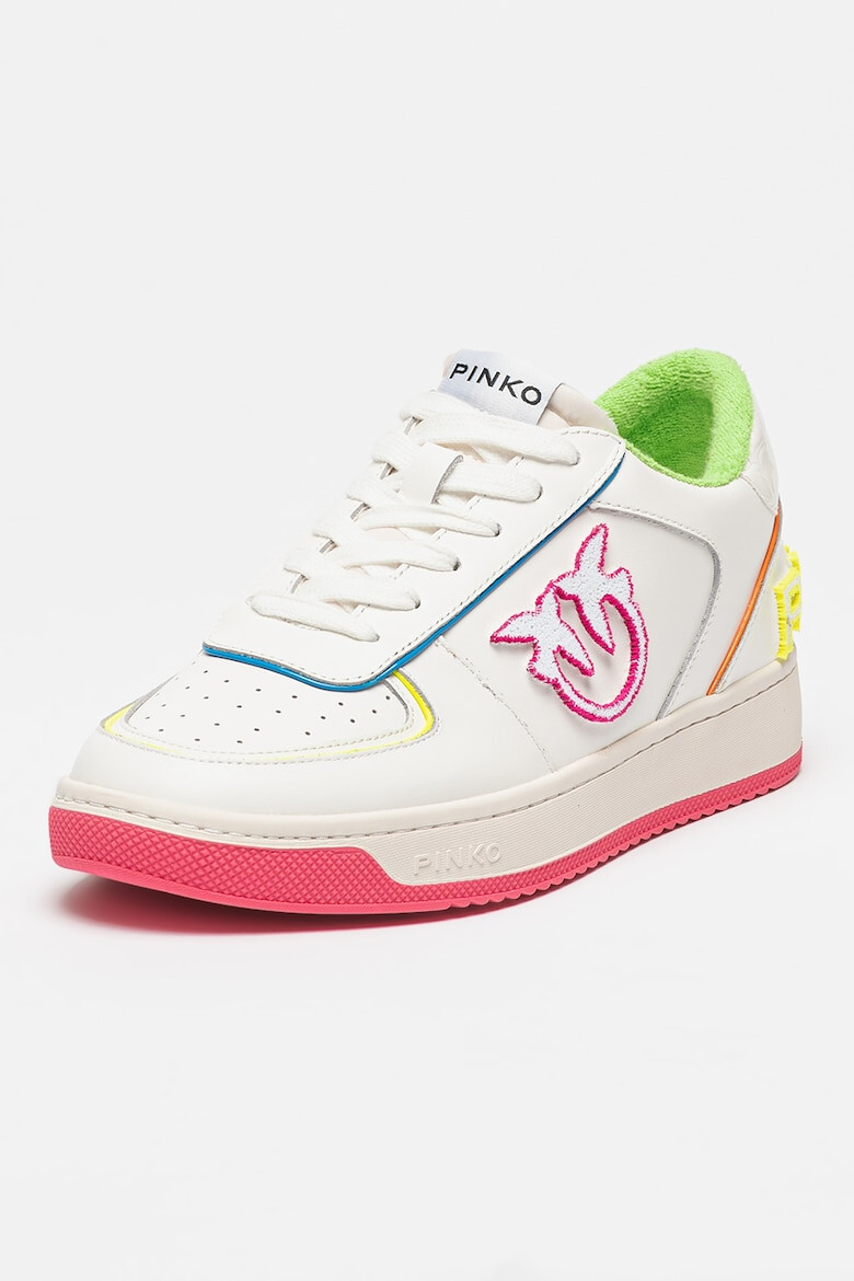 Pinko Pantofi sport de piele si piele ecologica Bondy - Pled.ro