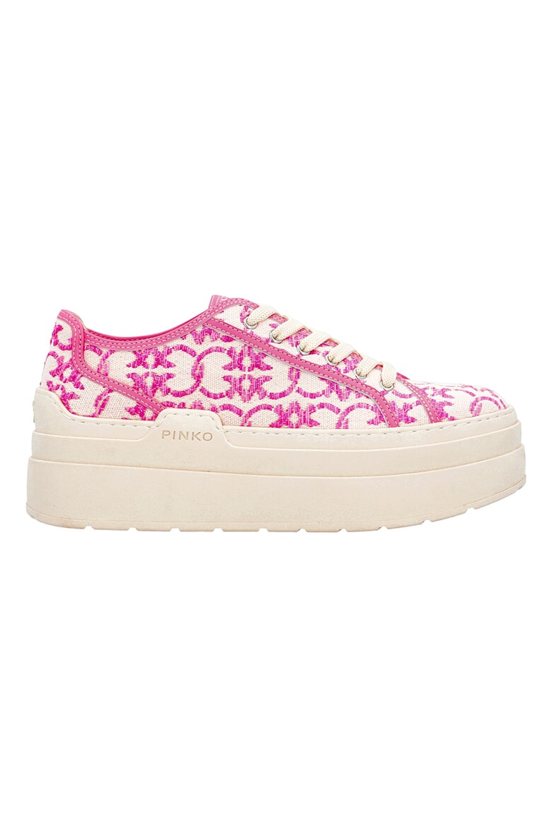 Pinko Pantofi sport flatform Jacquard - Pled.ro