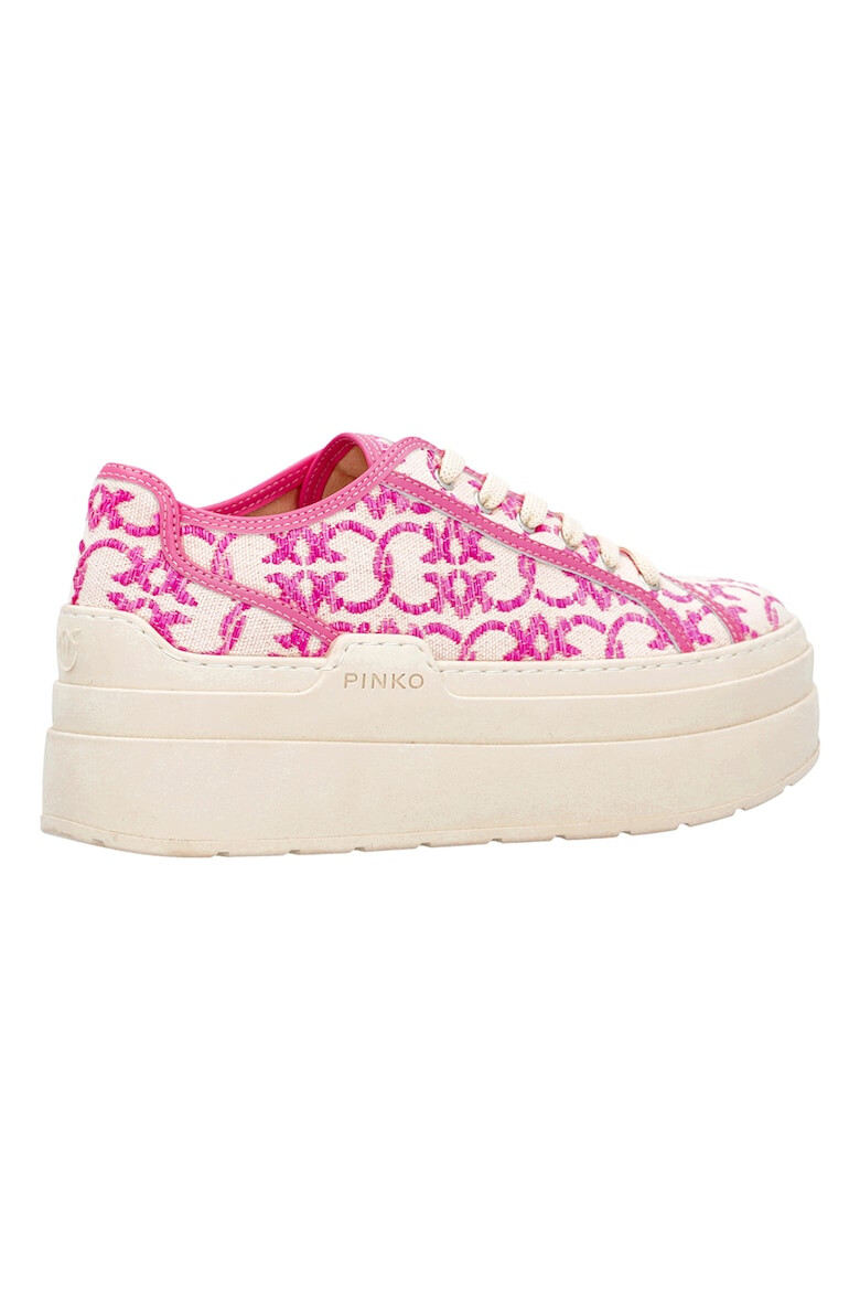 Pinko Pantofi sport flatform Jacquard - Pled.ro