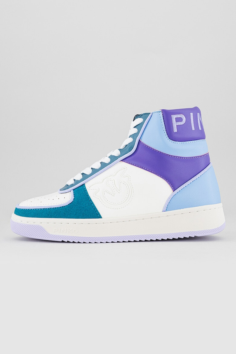 Pinko Pantofi sport high-top cu model colorblock - Pled.ro