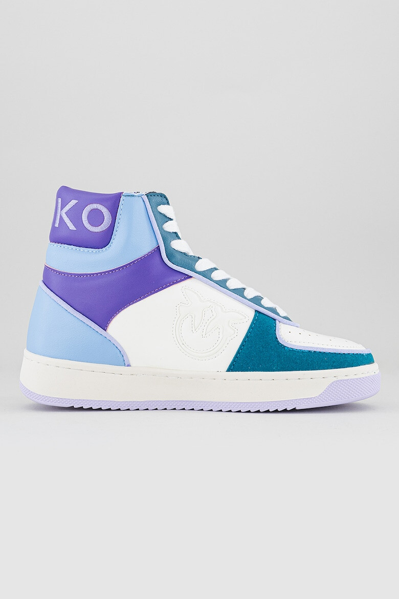 Pinko Pantofi sport high-top cu model colorblock - Pled.ro