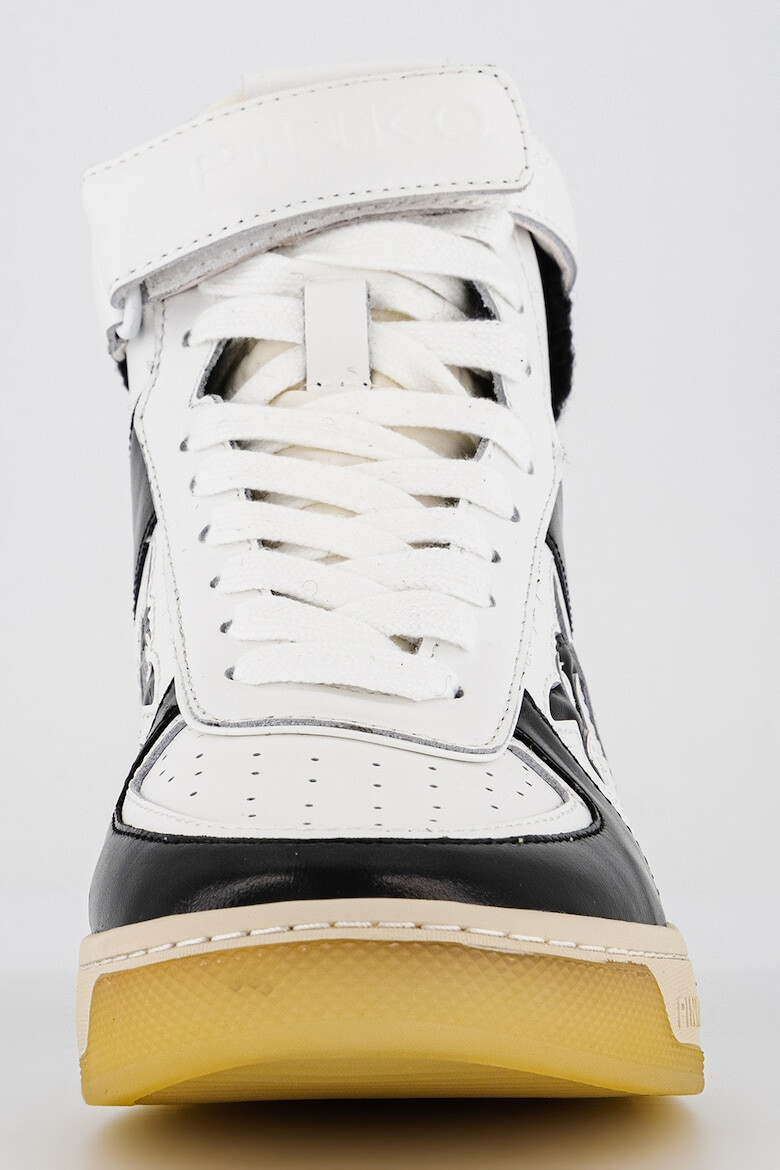 Pinko Pantofi sport high-top de piele si piele ecologica - Pled.ro