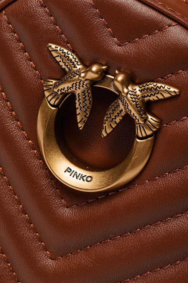 Pinko Rucsac de piele cu logo - Pled.ro