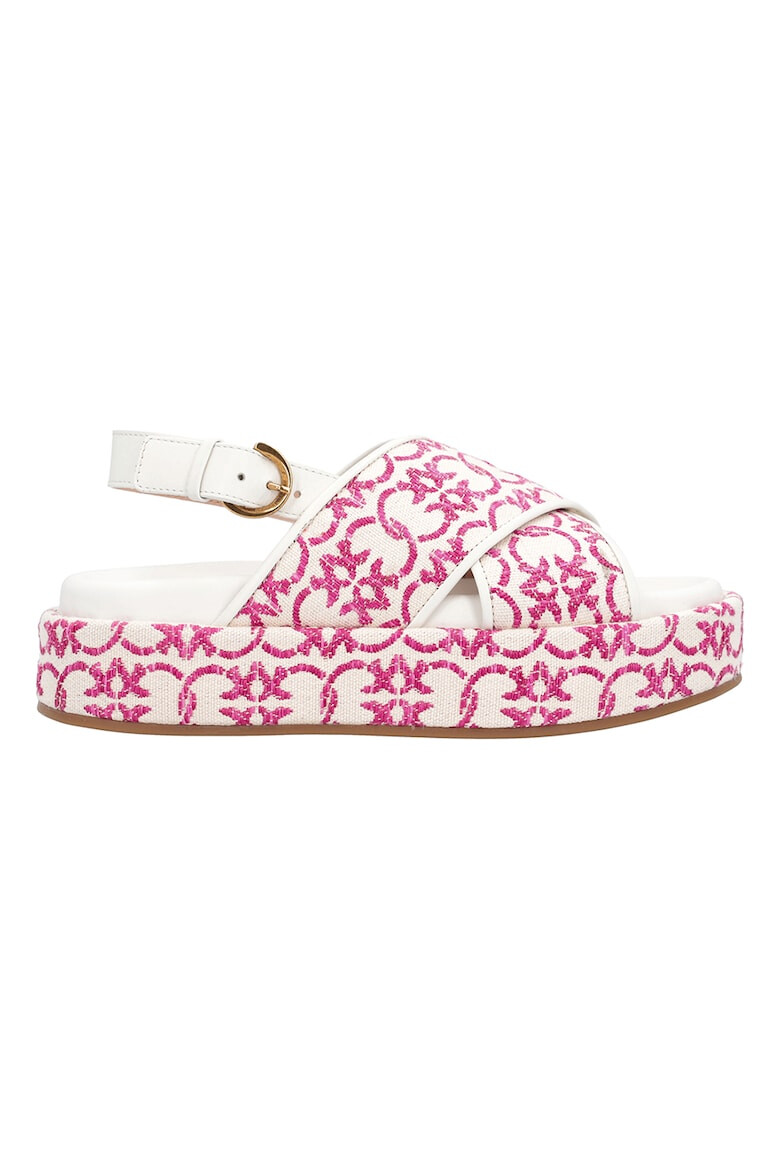 Pinko Sandale flatform cu design jacquard - Pled.ro