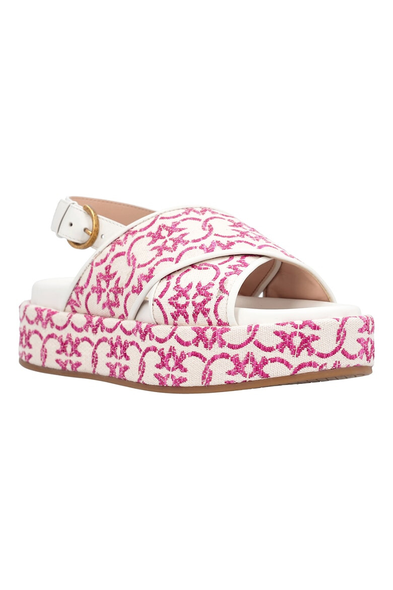 Pinko Sandale flatform cu design jacquard - Pled.ro