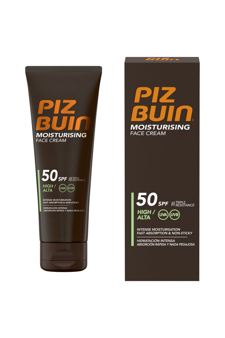 Piz Buin Crema de fata hidratanta cu factor de protectie solara SPF 50 ® 50ml - Pled.ro