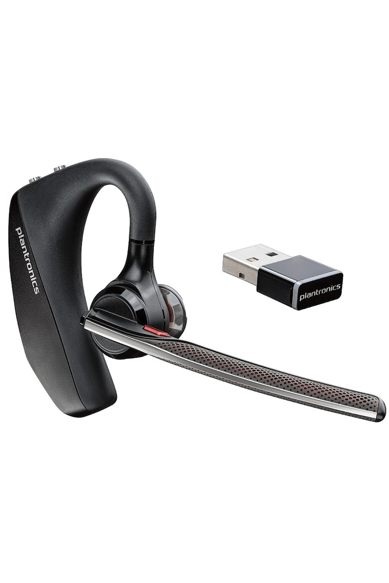 Plantronics Casca bluetooth Voyager 5200 UC Adaptor BT USB Cutie de incarcare - Pled.ro