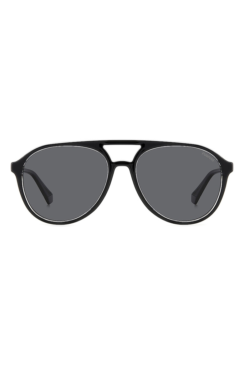 Polaroid Ochelari de soare aviator unisex cu lentile polarizate - Pled.ro