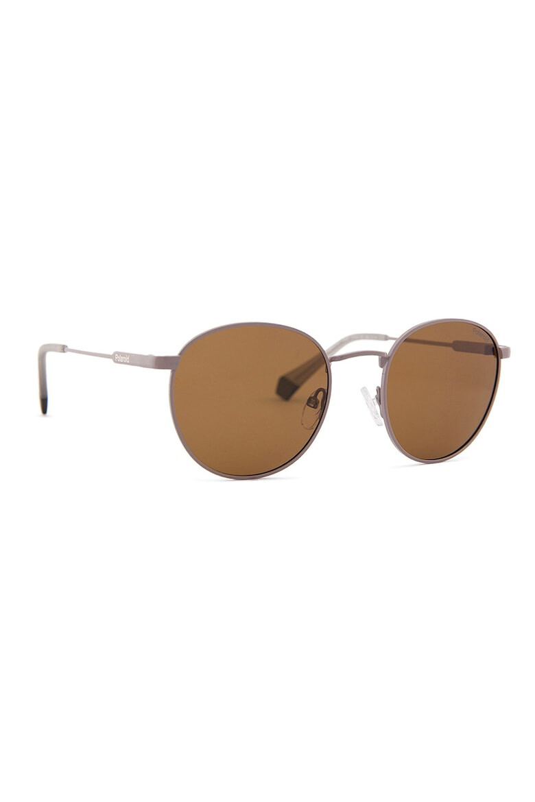 Polaroid Ochelari de soare rotunzi unisex cu lentile polarizate - Pled.ro