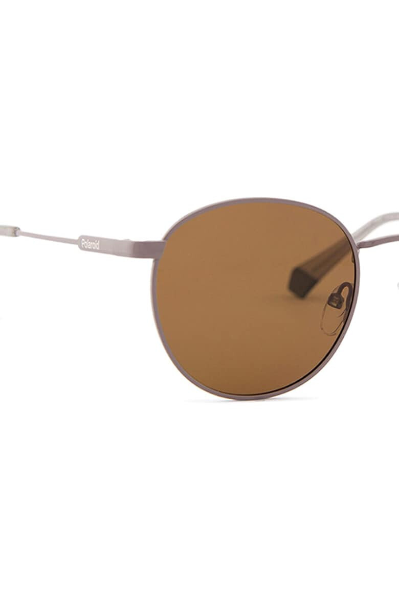 Polaroid Ochelari de soare rotunzi unisex cu lentile polarizate - Pled.ro