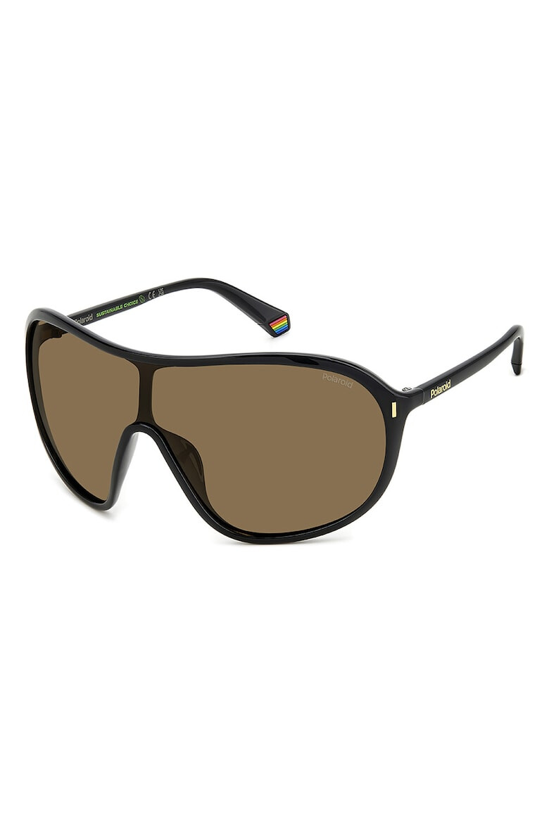 Polaroid Ochelari de soare shield unisex polarizati - Pled.ro