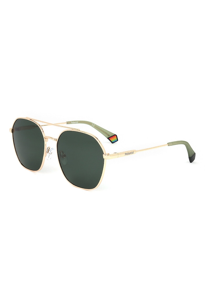 Polaroid Ochelari de soare unisex cu lentile polarizate si rama metalica - Pled.ro