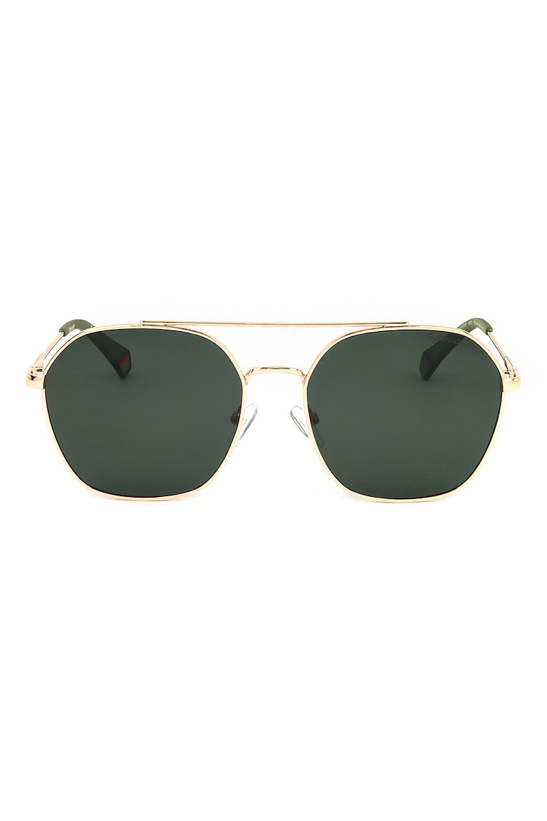 Polaroid Ochelari de soare unisex cu lentile polarizate si rama metalica - Pled.ro