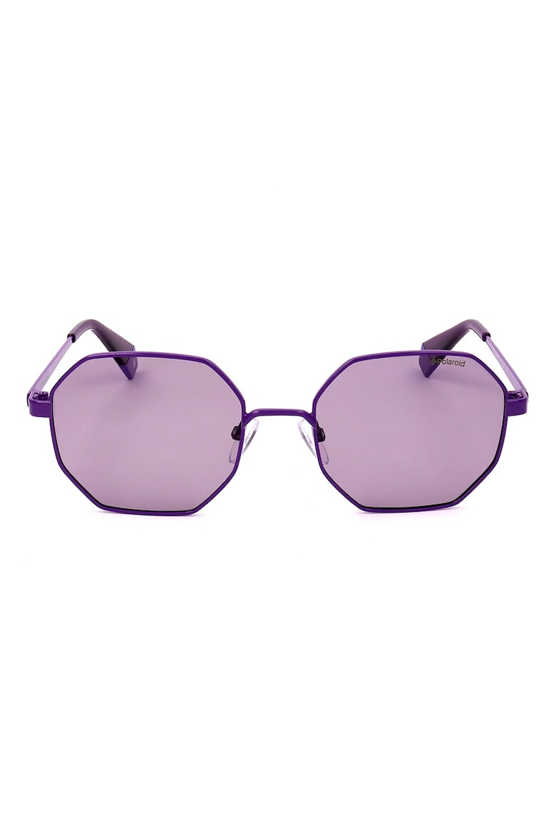 Polaroid Ochelari de soare unisex hexagonali polarizati - Pled.ro