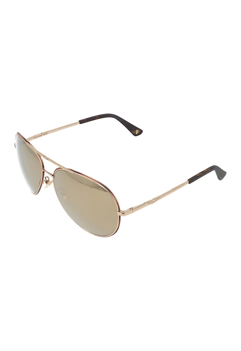 Police Ochelari de soare aviator unisex cu rama metalica - Pled.ro