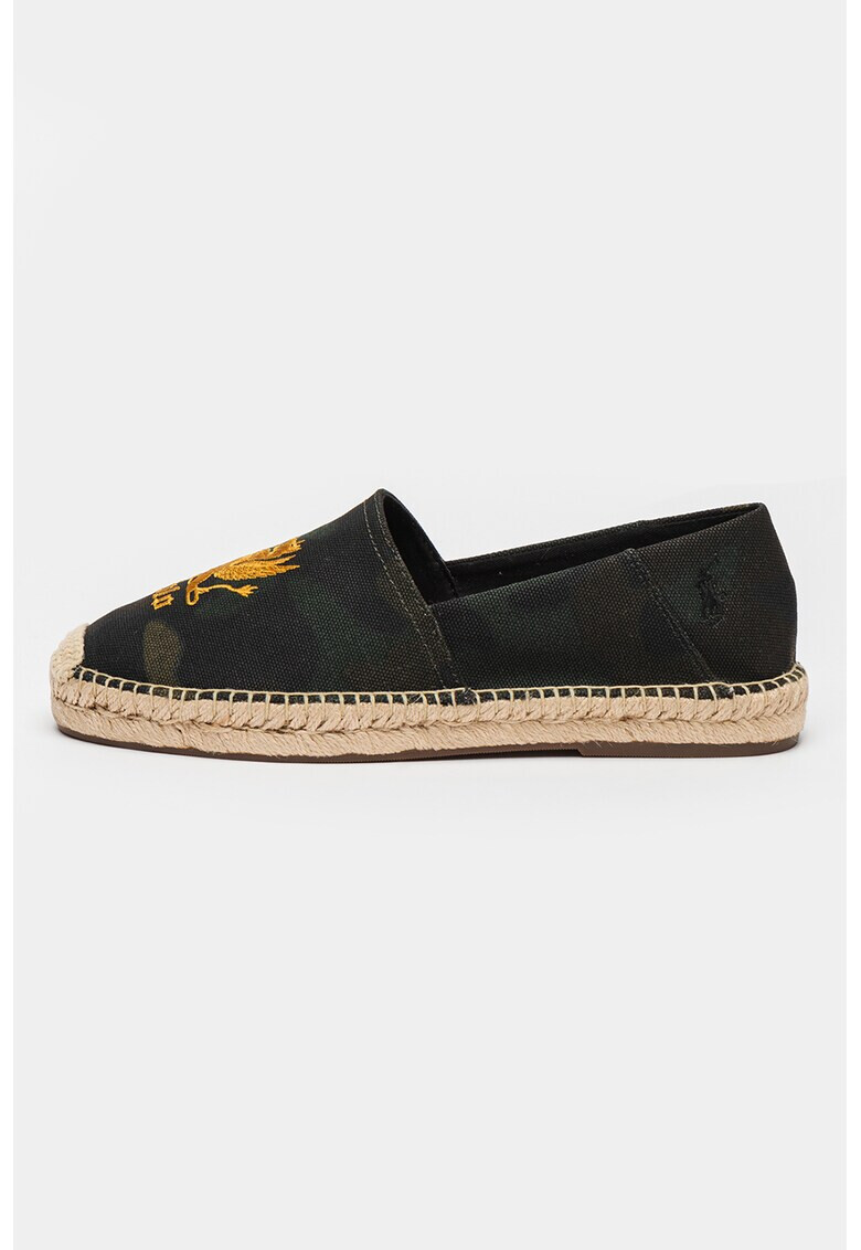 Polo Ralph Lauren Espadrile cu logo brodat Cevio - Pled.ro