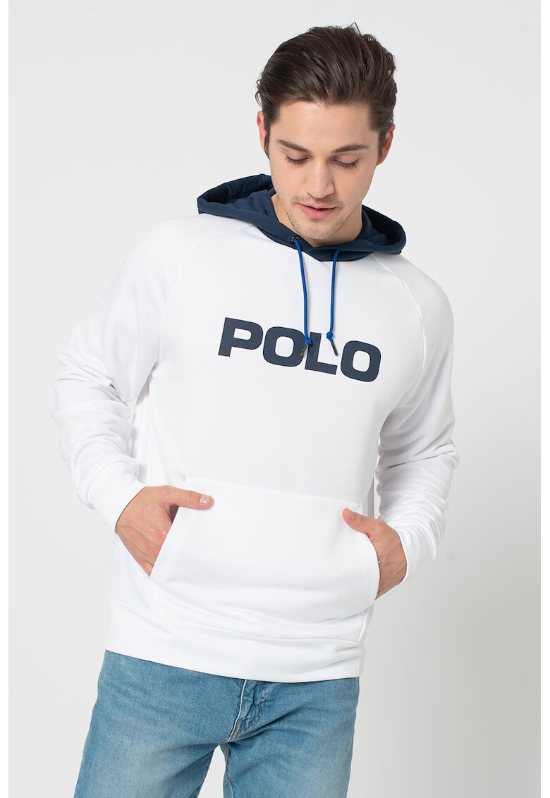 Polo Ralph Lauren Hanorac cu imprimeu si buzunar kangaroo - Pled.ro