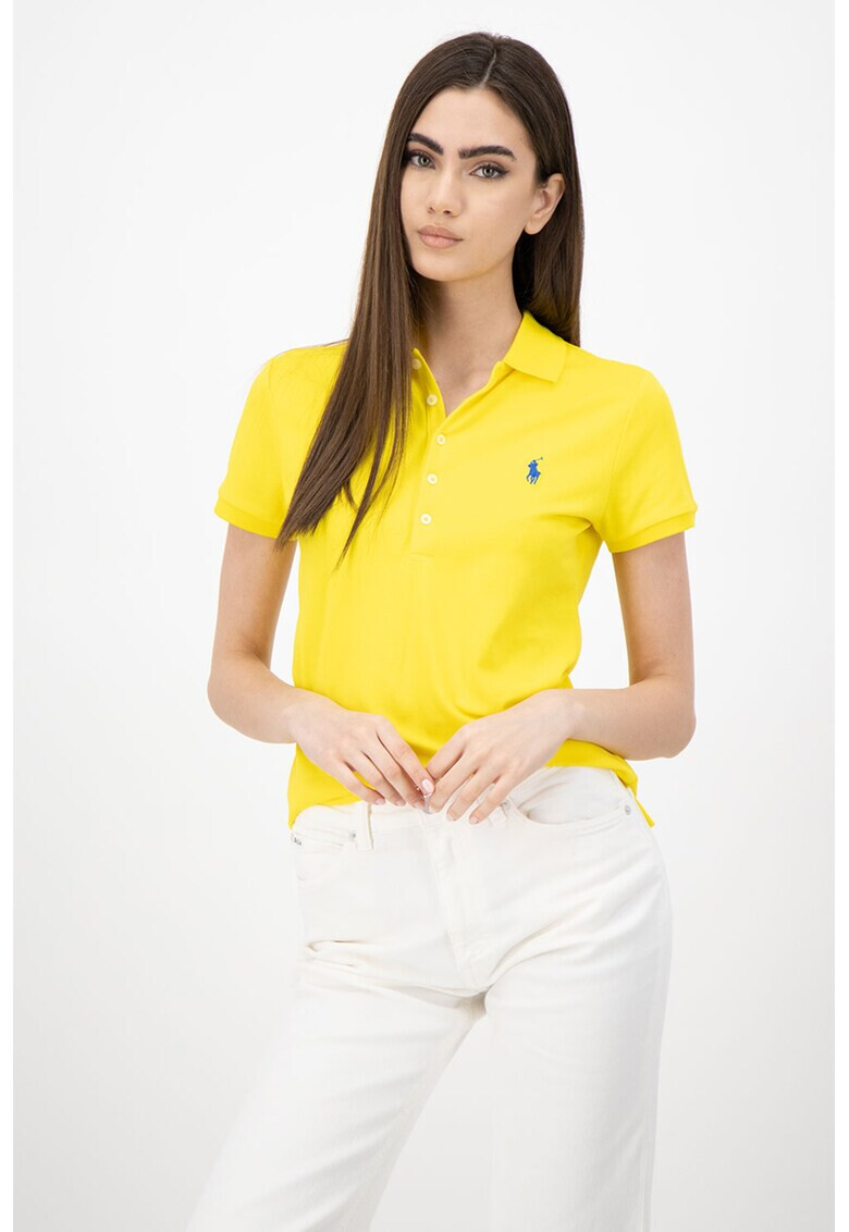 Polo Ralph Lauren Tricou polo cu detaliu logo brodat pe piept - Pled.ro