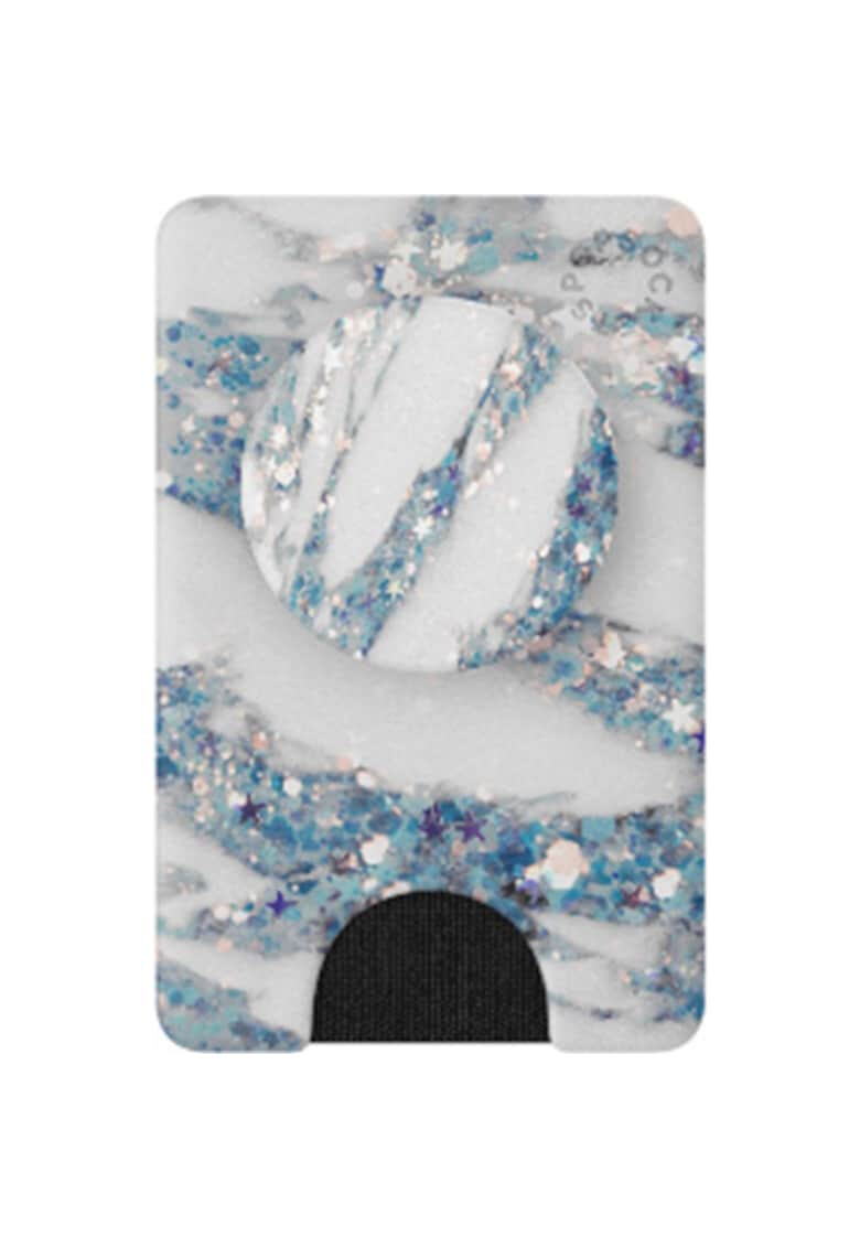 Popsockets Accesoriu pentru dispozitive mobile PopWallet + Confetti Gem - Pled.ro