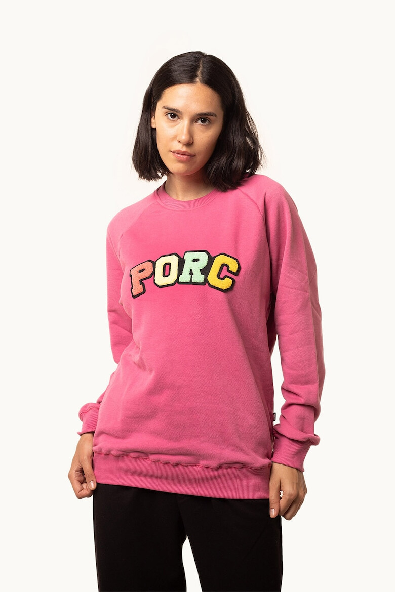 PORC Bluza sport unisex cu logo brodat Savage - Pled.ro