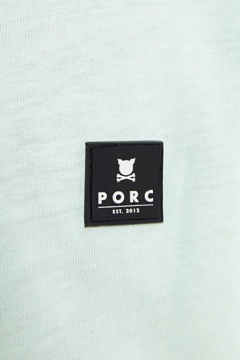 PORC Bluza unisex din bumbac cu logo - Pled.ro