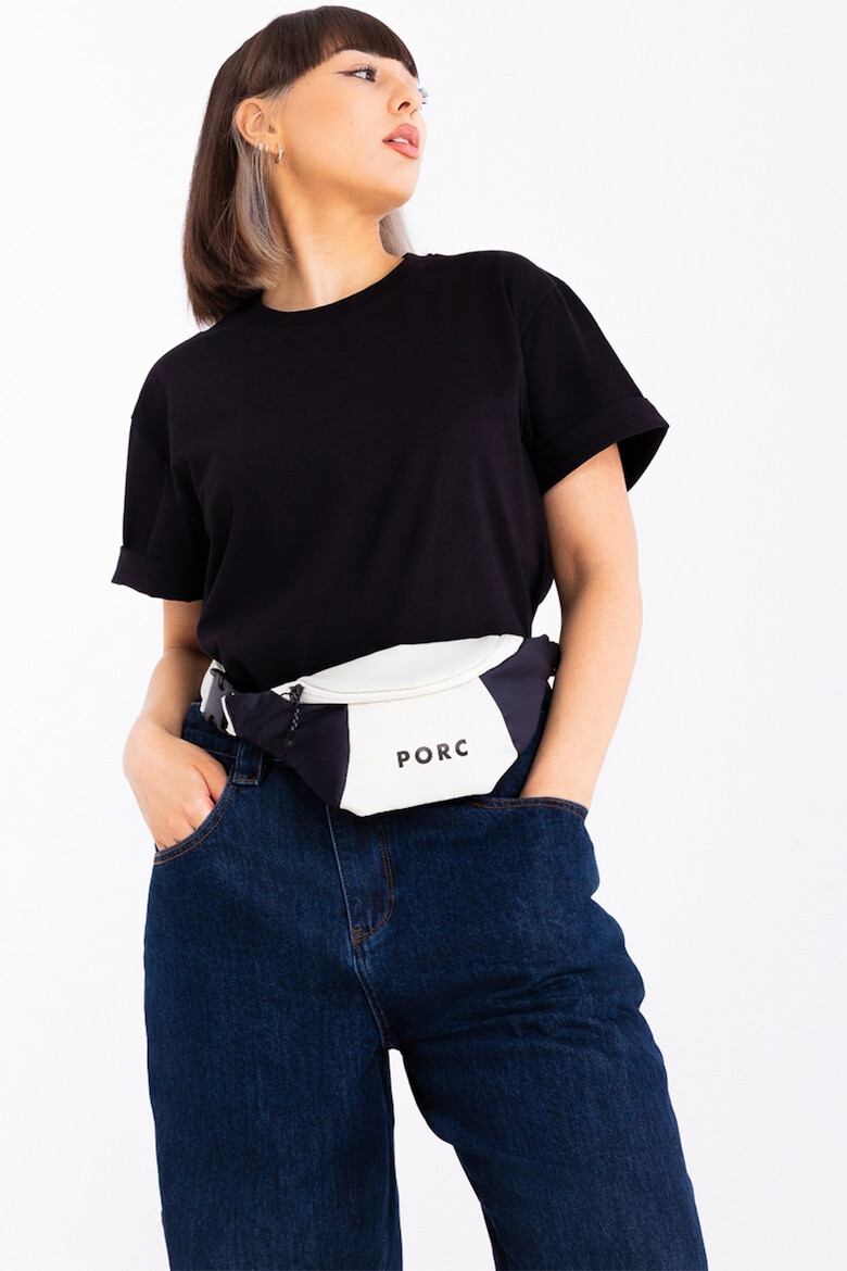 PORC Borseta unisex cu logo Incognito - Pled.ro