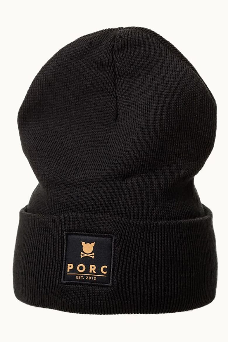 PORC Caciula unisex cu logo aplicat - Pled.ro