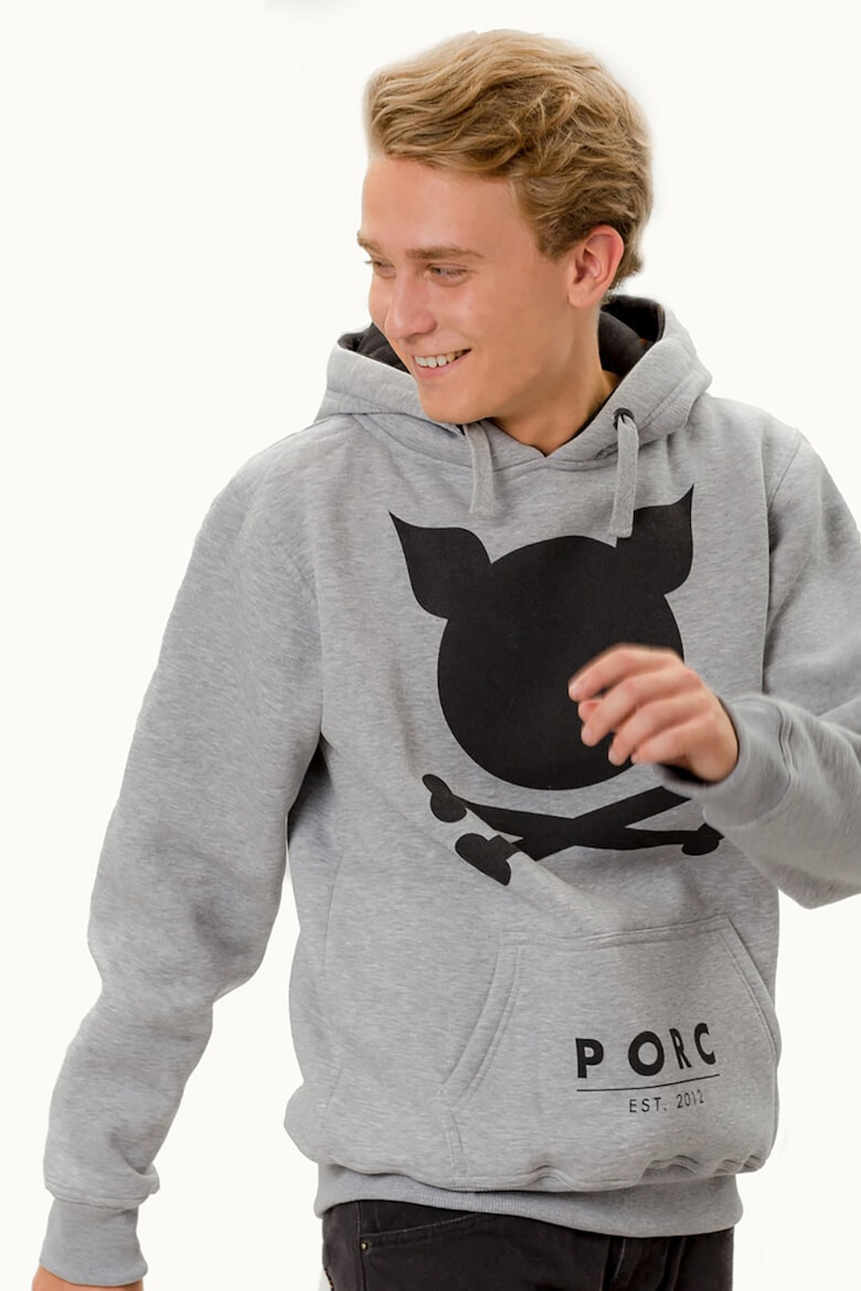 PORC Hanorac unisex cu model logo - Pled.ro