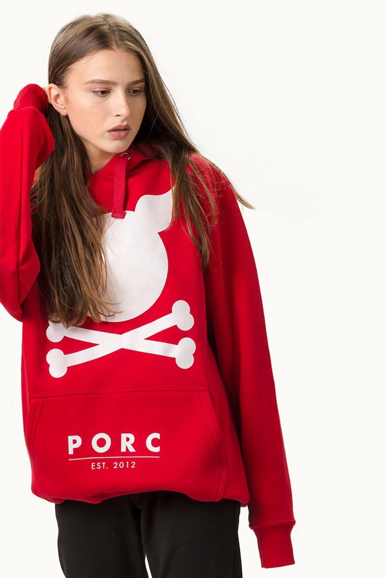 PORC Hanorac unisex cu model logo - Pled.ro